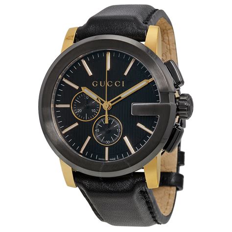 men black gucci watch|Gucci g chrono watch black.